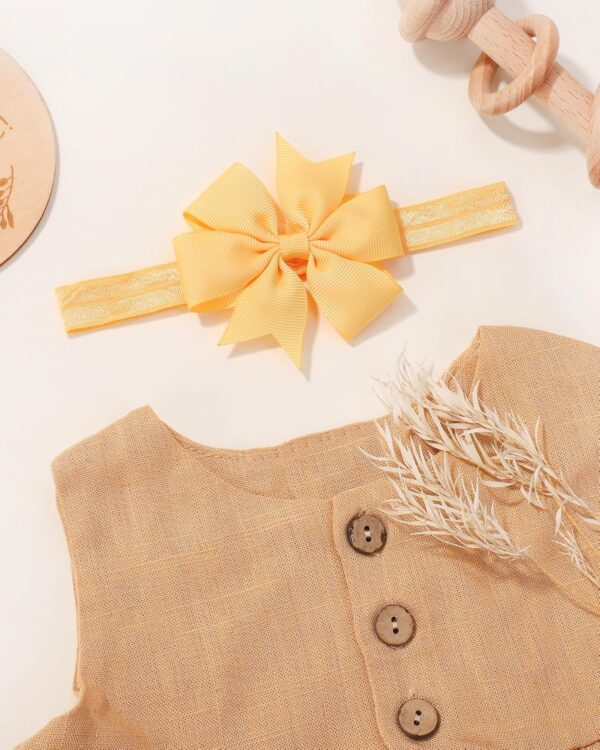 jollybows 40pcs Baby Girls Grosgrain Ribbon 3" Hair Bows Headbands Hair Band Hair Accessories for Baby Girls Infants Newborn Toddler - Image 5