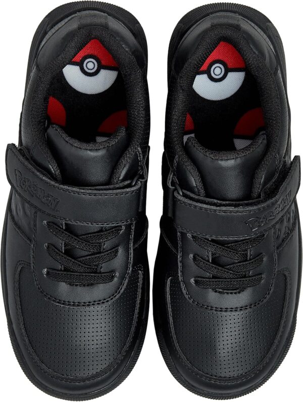 Pokemon Shoes | Boys School Shoes | Pokeball Boys Trainers | Sizes Infant 8 to Adult 2 - Image 5
