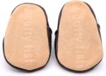 Dotty Fish Soft Leather Baby and Toddler Barefoot Shoes for Boys and Girls. Non-Slip Suede Soles. Animal Designs. 0-6 Months - 4-5 Years - Image 5