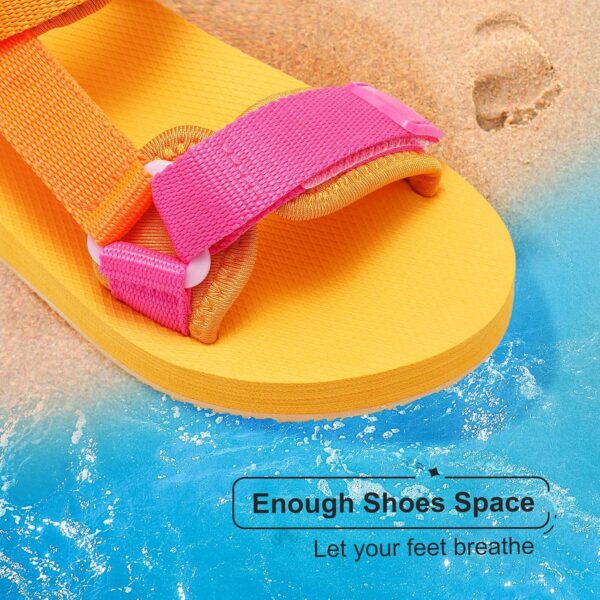 Harvest Land Girl Sandals Kids Summer Lightweight Outdoor Sandals Shoes - Image 4