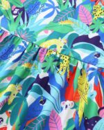 Girls Summer Dresses Unicorn Butterfly Floral Rainbow Casual Dress Polyester Shirt Short Sleeve Sleeveless Dress for Kids Age 2-8 Years Old - Image 5