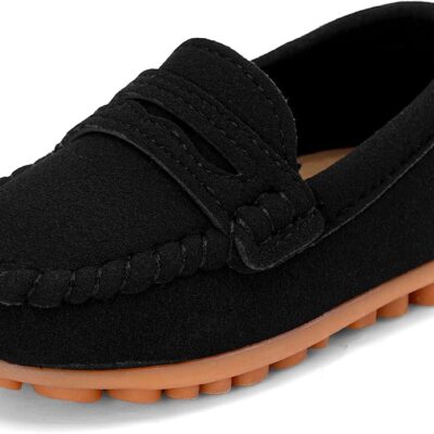 LACOFIA Baby Moccasin Loafer First Walking Shoes Toddler Slipper