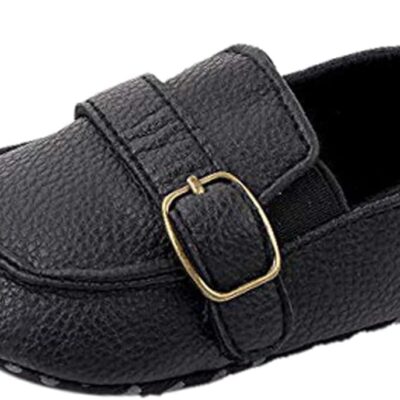 MASOCIO Baby Boys Moccasin Shoes Infant First Walking Soft Sole Anti-Slip Casual Flats Crib Shoes