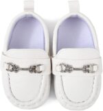 MASOCIO Baby Boys Moccasin Shoes Infant First Walking Casual Flats Shoes - Image 4