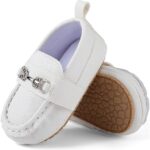 MASOCIO Baby Boys Moccasin Shoes Infant First Walking Casual Flats Shoes - Image 3