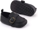 MASOCIO Baby Boys Moccasin Shoes Infant First Walking Soft Sole Anti-Slip Casual Flats Crib Shoes - Image 4