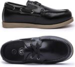 PPXID Boy's Boat Shoes Slip on Loafers Smart School Shoes - Image 5