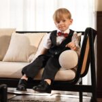 GINNI Boys School Shoes Classic Kids Formal Dress Shoes Lace-up Oxfords
