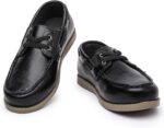 PPXID Boy's Boat Shoes Slip on Loafers Smart School Shoes - Image 6