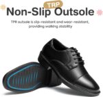 GINNI Boys School Shoes Classic Kids Formal Dress Shoes Lace-up Oxfords - Image 5