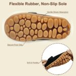 Infant Baby Boys Girls Slip-On Loafers, Soft Rubber Sole PU Leather Toddler Moccasins First Walking Crib Boat Dress Shoes - Image 4