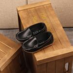 Toddler Little Kid Boys Girls Soft Slip On Loafers Dress Flat Shoes Boat Shoes Casual Shoes Shoes Boys Size 4 - Image 2