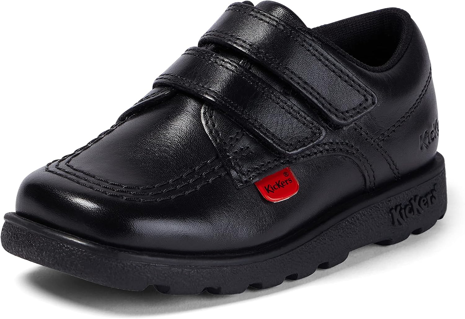 81OupEdRQbS._AC_SL1500_.jpg Kickers Fragma Lo Velcro Shoes - Image 1