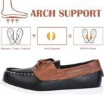MIXIN Boys Loafer Shoes Slip On Flat Dress Shoes PU Leather Casual Moccasin Shoes for Toddler/Lillte/Big Kids - Image 4