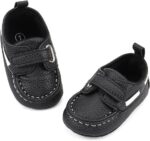 MASOCIO Baby Boys Moccasin Shoes Infant First Walking Soft Sole Casual Flats Shoes - Image 4