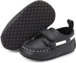 MASOCIO Baby Boys Moccasin Shoes Infant First Walking Soft Sole Casual Flats Shoes - Image 3