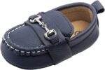 Maeau Baby Boys First Walking Shoes Classic Loafers Infant Moccasin Shoes Newborn Casual Prewalker