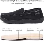 Zigzagger Men's Slippers Moccasin Memory Foam House Shoes Cozy Anti-Skid Slip On House Slippers for Men - Image 6