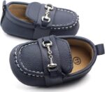 Maeau Baby Boys First Walking Shoes Classic Loafers Infant Moccasin Shoes Newborn Casual Prewalker - Image 4