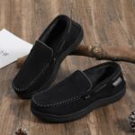 Zigzagger Men's Slippers Moccasin Memory Foam House Shoes Cozy Anti-Skid Slip On House Slippers for Men - Image 2